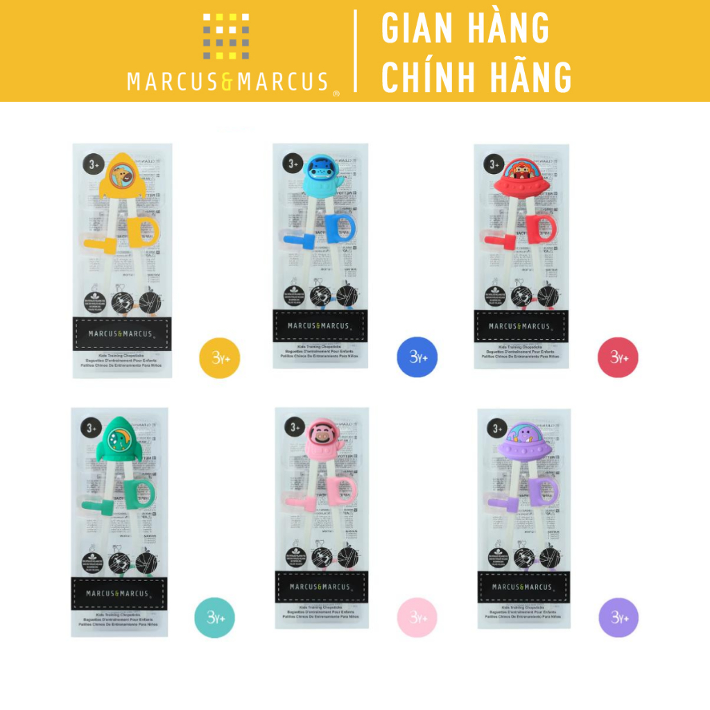 Ảnh Đũa Tập Ăn Phi Hành Gia Marcus & Marcus Cho Bé Từ 3 Tuổi 1