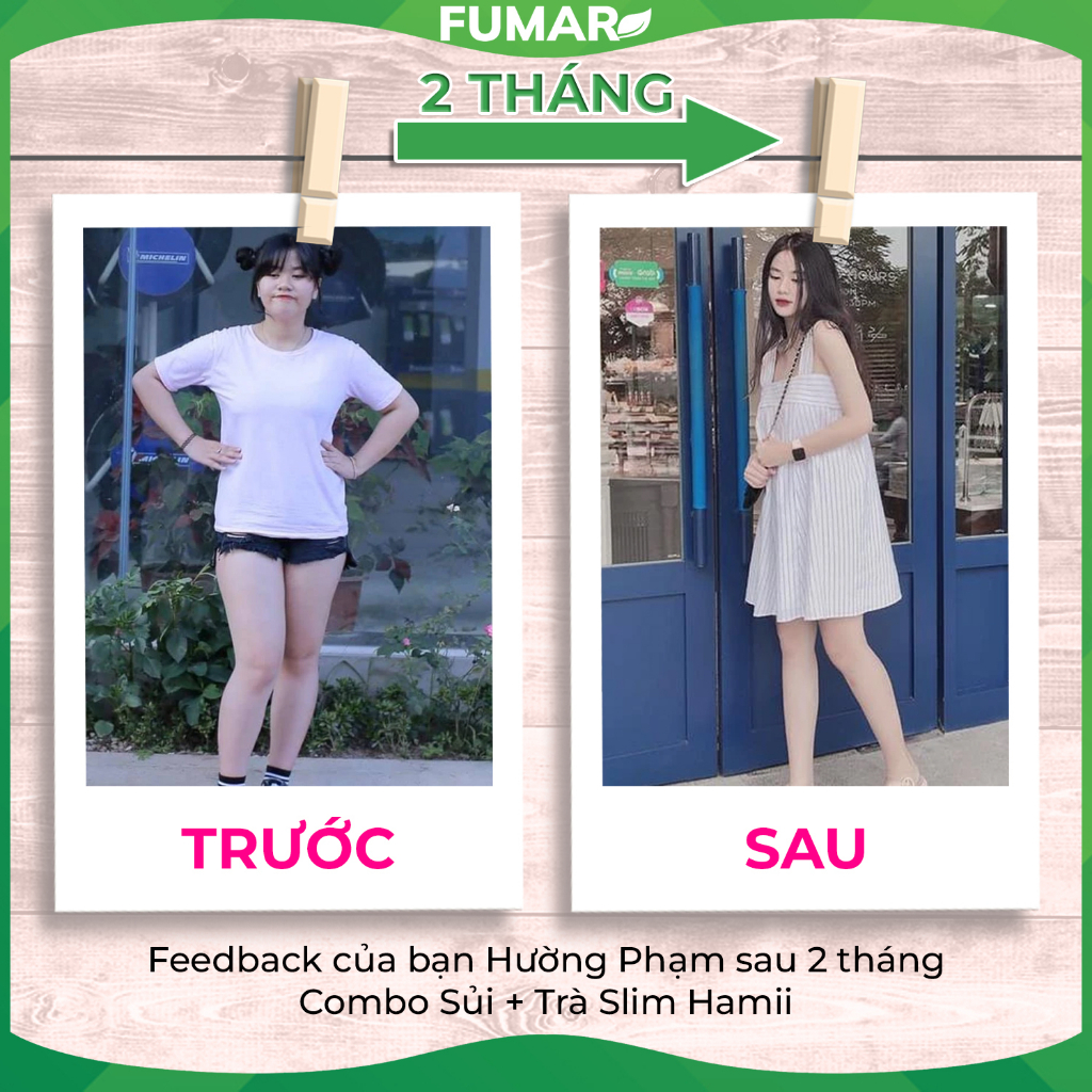 Trà giảm cân siêu tốc SLIM HAMII TEA tan mỡ bụng hiệu quả thảo mộc an toàn