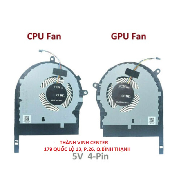 Ventola Di Raffreddamento Per Processore Laptop Sostitutiva Per ASUS TUF Gaming FX504 FX504GD FX80 FX80GD ZX80GD FZ80GD (Ventola CPU)