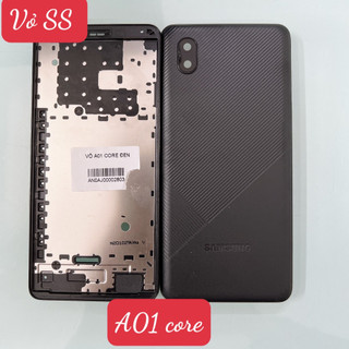 Lưng vỏ samsung a01 core, nắp lưng, nắp pin, vỏ bộ a013, benzen khung sườn màn hình