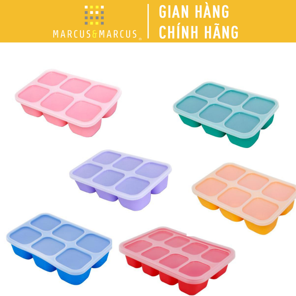 Ảnh Khay Silicon Trữ Đông Đồ Ăn Dặm Cho Bé Marcus & Marcus 1