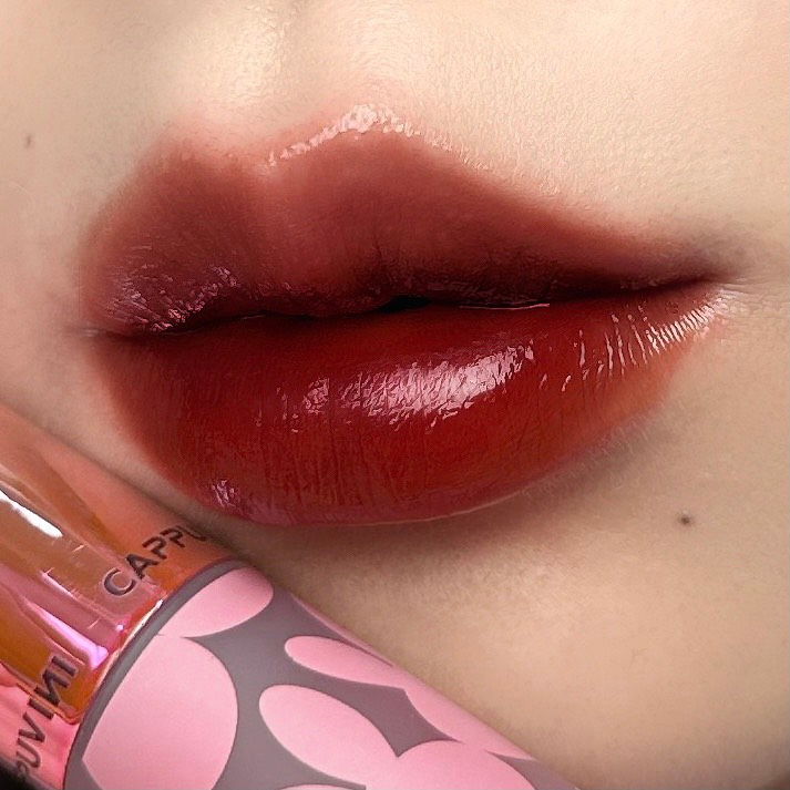 Son kem CAPPUVINI thỏ hồng căng mọng bền màu Love Rabbit Lip Glaze ...