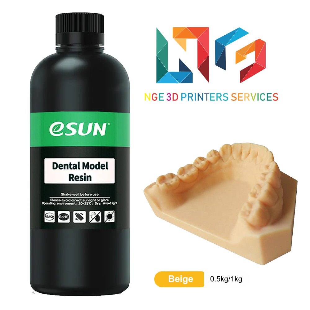Nhựa in khuôn 3D nha khoa Dental Model Resin 1kg/Chai vỏ nhựa (mới là