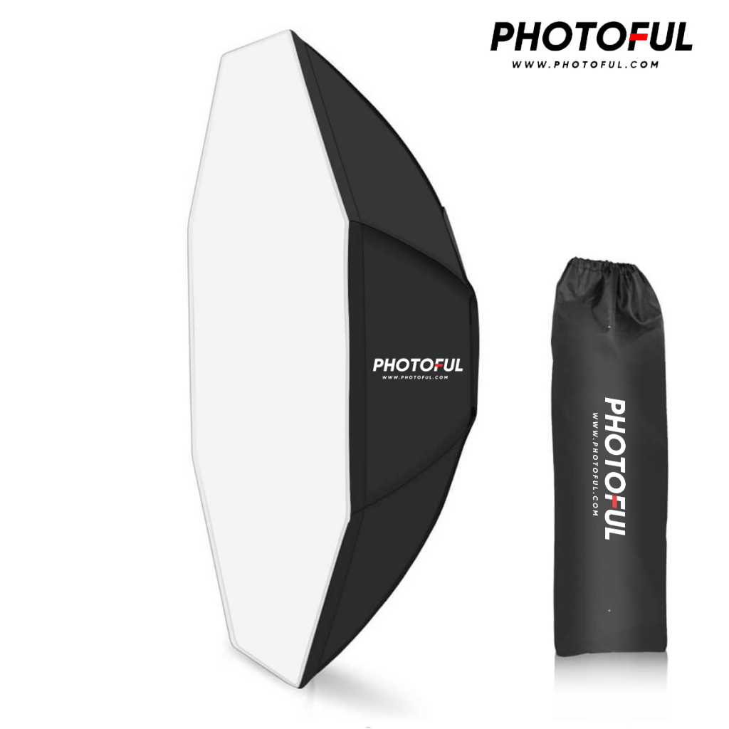 Softbox BÁT GIÁC OCTAGON 95CM PHOTOFUL CHÍNH HÃNG tản sáng kèm tổ ong ...