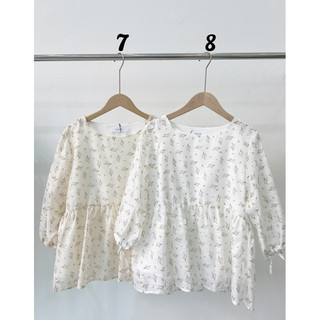 Áo hoa dáng babydoll Daisy top Ma Vie