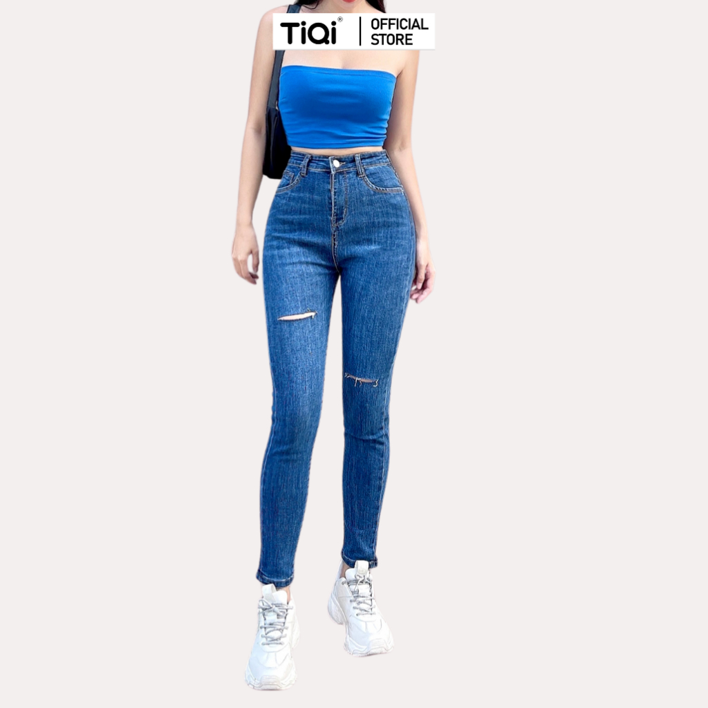 Quần Jean Skinny Jean Nữ Lưng Cao Tôn Dáng Form Ôm TiQi Jeans G1-513