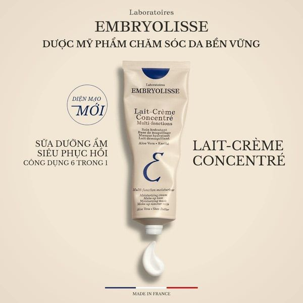 Kem Dưỡng Ẩm Phục Hồi Da Embryolisse Lait Creme Concentre 30ml và 75ml (  mẫu mới) | Shopee Việt Nam