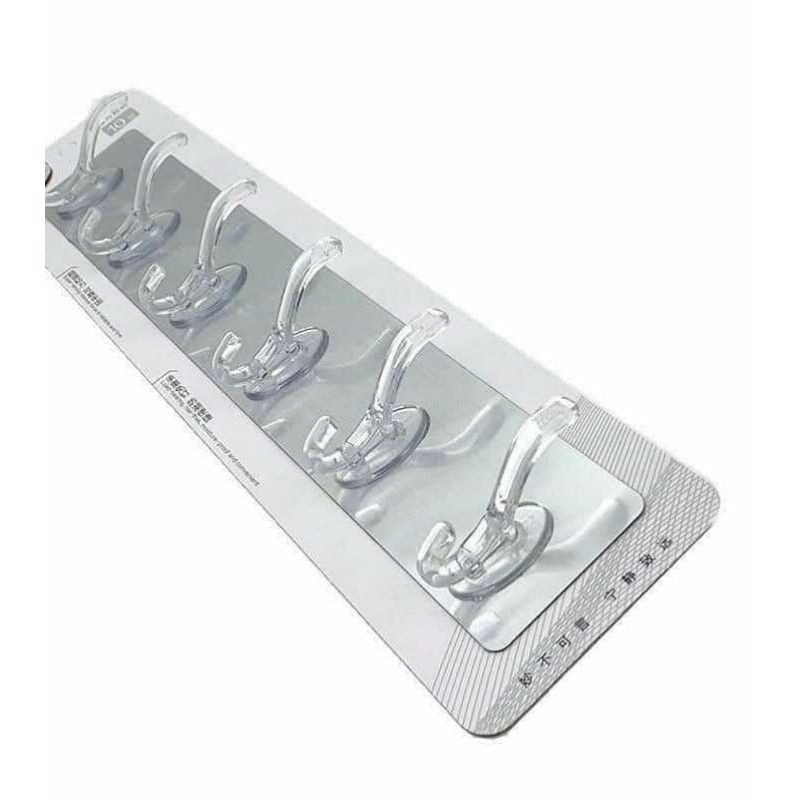 Móc Dán Tường Chịu Lực Treo Quần Áo Vật Dụng Đa Năng, Miếng Dán Tường Siêu Dính Dán Mọi Bề Mặt 3569