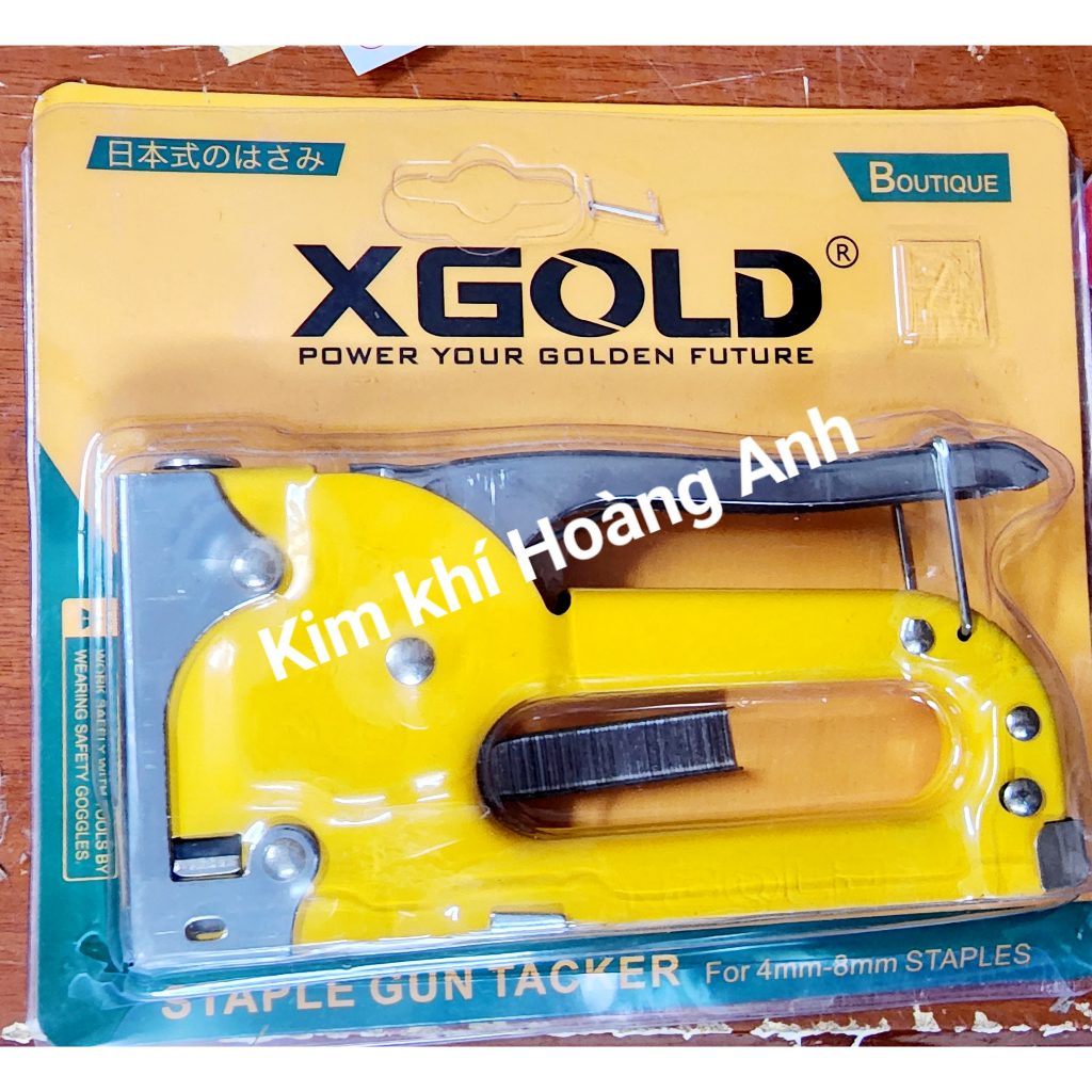 Súng bắn ghim gỗ XGOLD chính hãng 4mm-8mm | Shopee Việt Nam