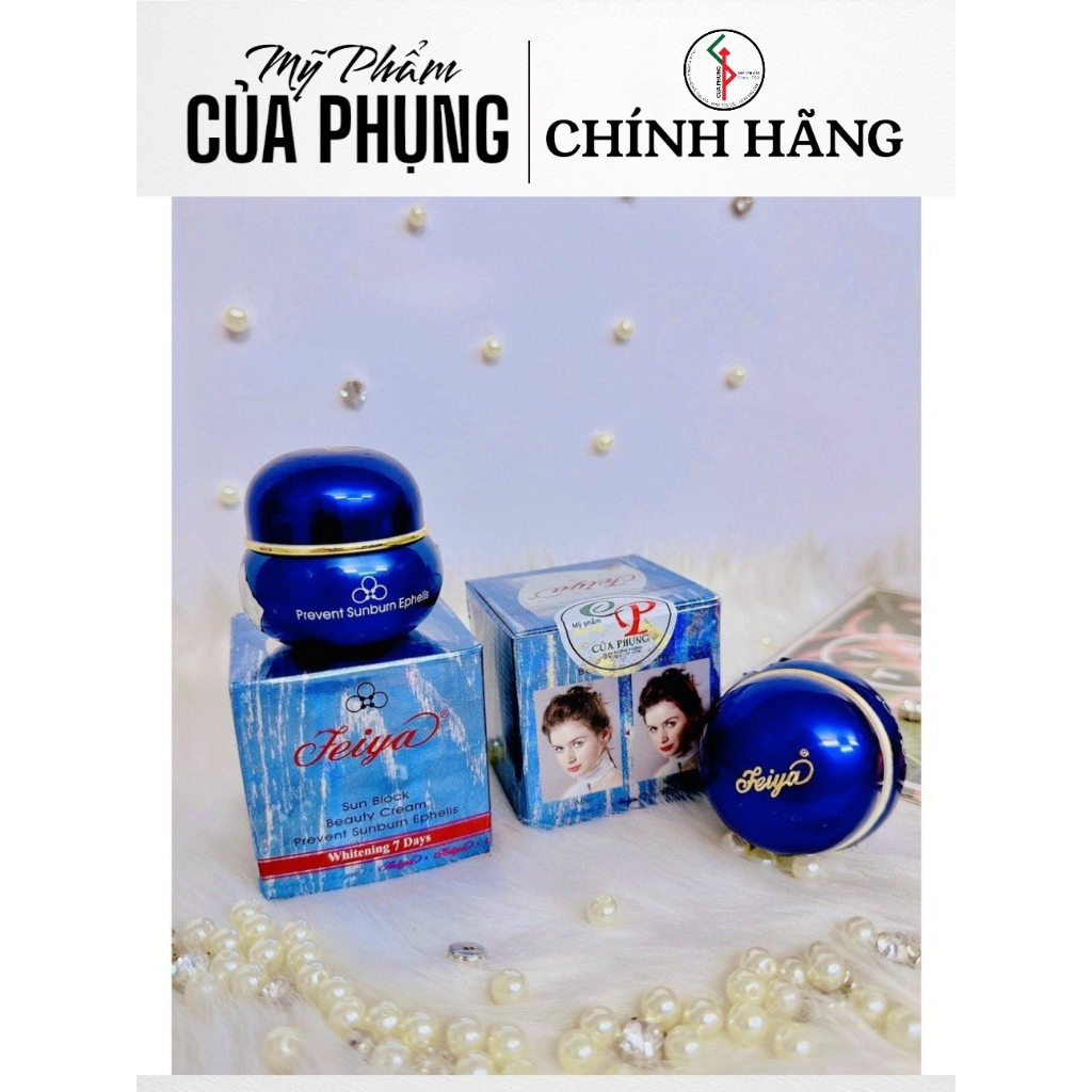 Kem dưỡng da FEIYA Sunblock beauty cream Xanh (da nhạy cảm) | Shopee ...