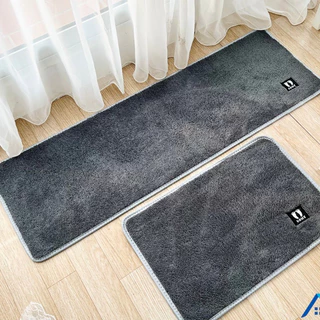 Thảm lau chân nhà tắm, nhà bếp đế cao su KT 40*120CM thấm hút nước chống trượt