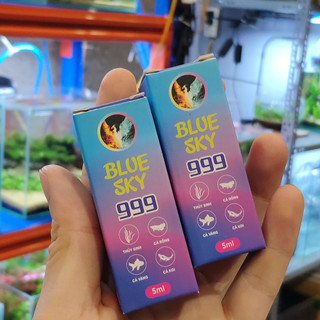 Blue Sky 999 - Xử Lý Túm Lắc Cá 7 Màu, Nấm Khuẩn, Stress Cho Mọi Loại Cá Cảnh