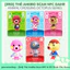 3rd Thẻ Amiibo Scan NFC Octopus Series Dành Cho Game Animal Crossing New Horizons Nintendo Switch