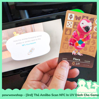 [Sẵn VN - Hỏa Tốc] 3rd Thẻ Amiibo Scan NFC Octopus Series Dành Cho Game Animal Crossing New Horizons Nintendo Switch