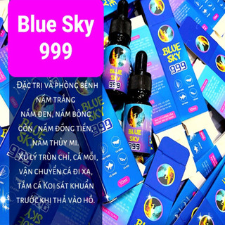 Blue Sky 999 - Xử Lý Túm Lắc Cá 7 Màu, Nấm Khuẩn, Stress Cho Mọi Loại Cá Cảnh