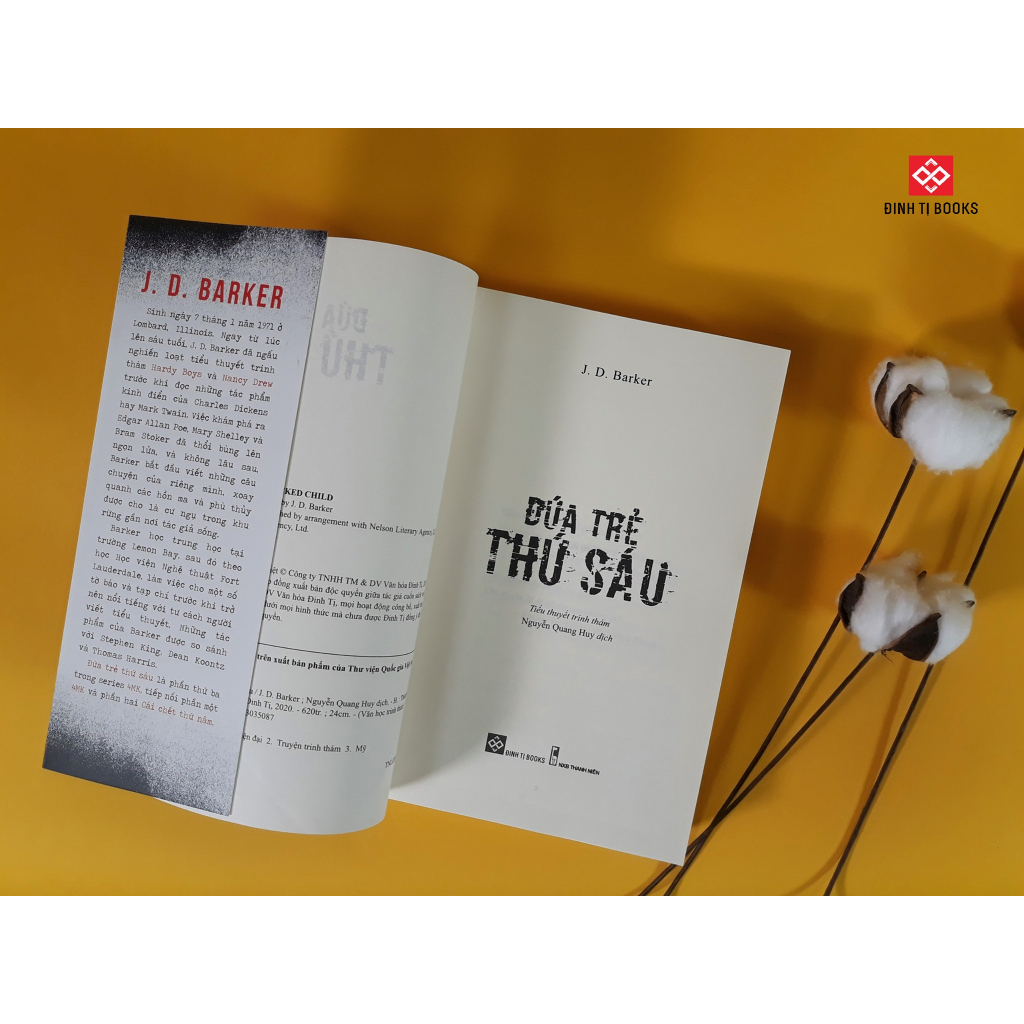 Ảnh Sách trinh thám - 4MK + Cái chết thứ năm + Đứa trẻ thứ sáu ( J.D. Barker ) 2