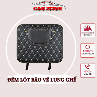 Đệm Lót Bảo Vệ Lưng Ghế Ô Tô – Chống Trầy Chống Bẩn Chân Đạp Vào Ghế