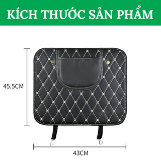 Đệm Lót Bảo Vệ Lưng Ghế Ô Tô – Chống Trầy Chống Bẩn Chân Đạp Vào Ghế