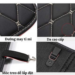 Đệm Lót Bảo Vệ Lưng Ghế Ô Tô – Chống Trầy Chống Bẩn Chân Đạp Vào Ghế