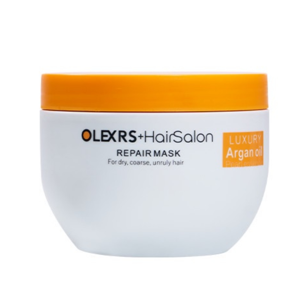Ảnh Kem Ủ Tóc Phục Hồi Siêu Mượt OLEXRS+HairSalon LUXURY Repair Mask 500ml 3
