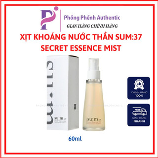 [CẬN DATE]XỊT KHOÁNG SU:M 37 SECRET ESSENCE MIST 60ML FULL BOX
