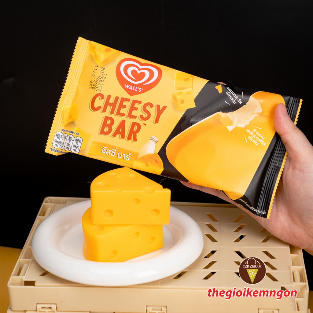 Kem phô mai Wall's Cheesy Bar 78ML Shopee Việt Nam