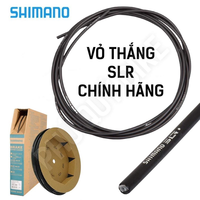 Cuộn 1 Mét VỎ DÂY THẮNG SLR SHIMANO CHÍNH HÃNG