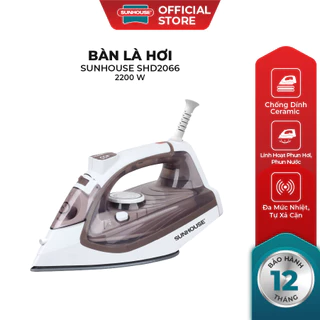 [Mã ELBSJBP03 giảm 12% đơn 500K] Bàn là hơi SUNHOUSE SHD2066