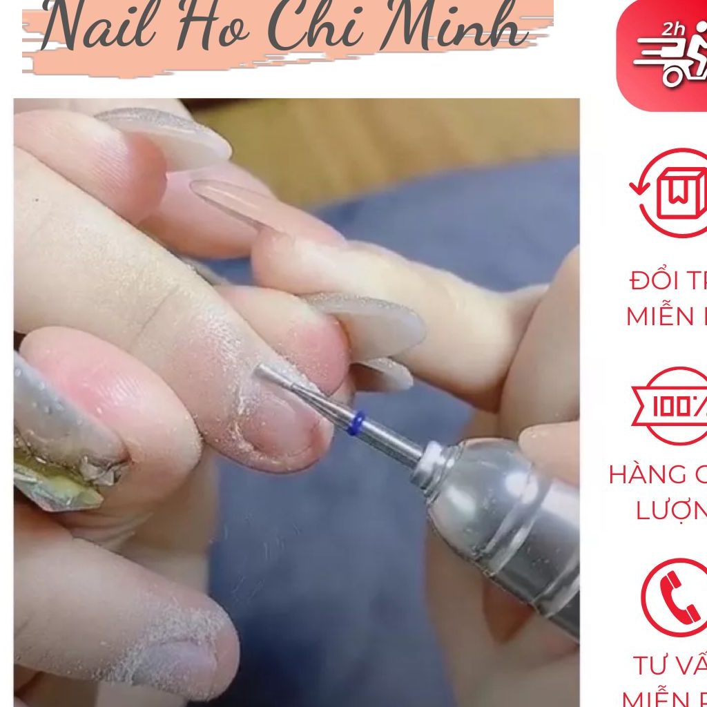 [MUA 1 TẶNG 1] Đầu mài nhặt da nail - đầu mài da chất liệu kim loại an toàn chuyên dụng cho dân làm móng