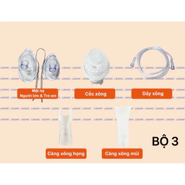 Phụ kiện máy xông khí dung, máy xông mũi họng, máy hút mũi - Hàng Xịn