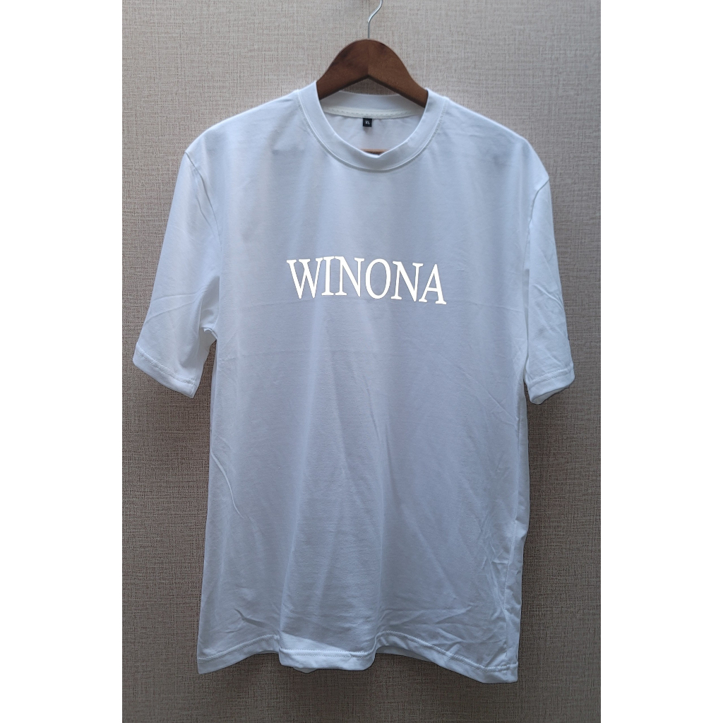 Áo thun Stee Cổ tròn chữ phản quang WINONA Localbrabd ICVCVNI Unisex