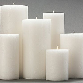 Nến trơn trụ tròn không mùi, Nhiều kích thước, organic handmade, THE PILLAR - ONIÕ