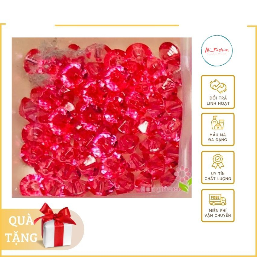 Hạt Đĩa Phale Nhựa - Dùng Kết Trang Sức , Túi Ví , Phụ Liệu May Mặc