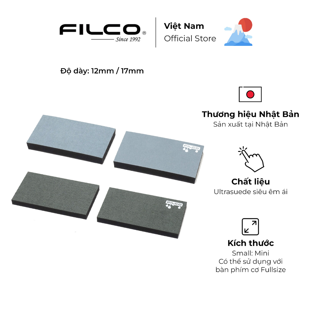 Kê tay bàn phím cơ Filco Majestouch wrist rest 