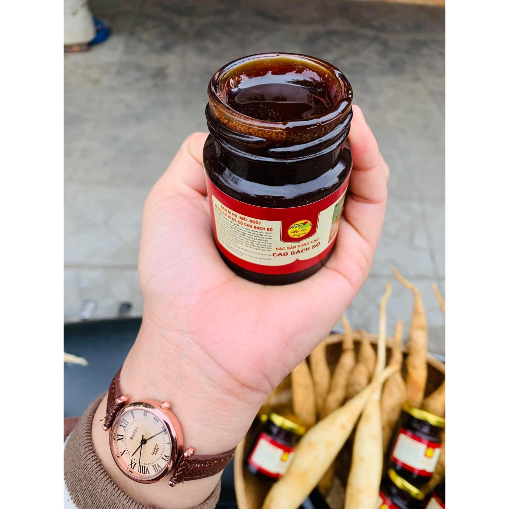 Cao bách bộ nguyên chất thích hợp dùng vào buổi tối, cho người uống dễ dàng có được giấc ngủ ngon 200g