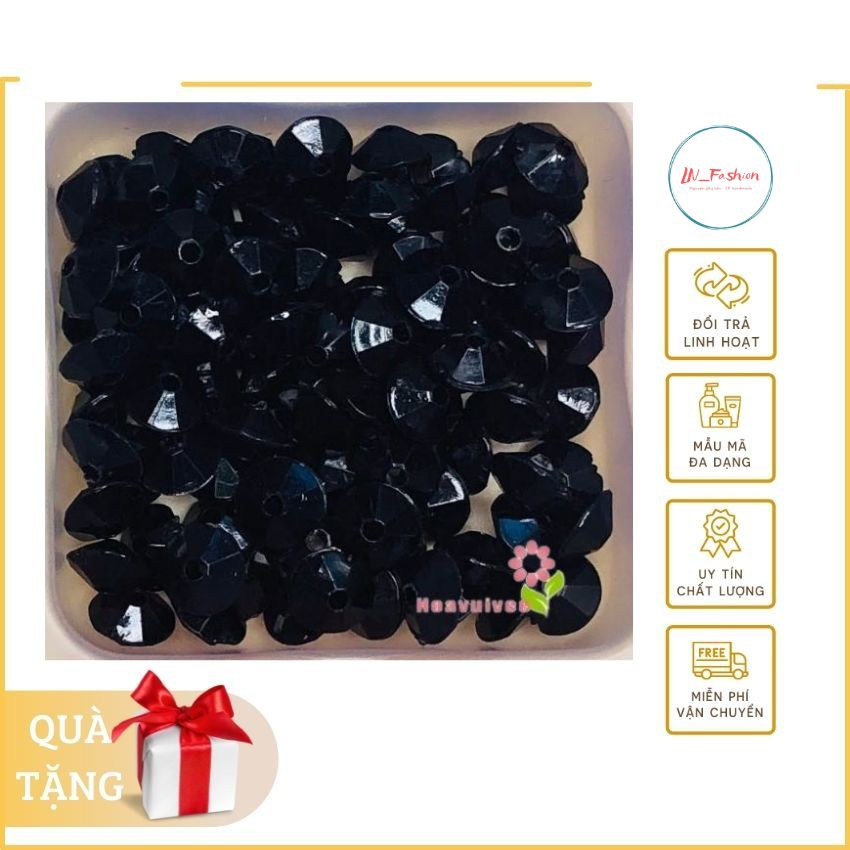 Hạt Đĩa Phale Nhựa - Dùng Kết Trang Sức , Túi Ví , Phụ Liệu May Mặc