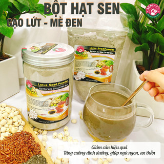 Combo Ngũ Cốc Hạt Sen Hỗ Trợ Giảm Cân - Bột Hạt Sen Dinh Dưỡng Senfarm
