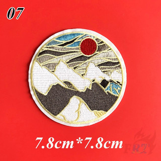 Miếng dán ủi hình tròn quần áo