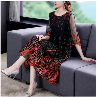 Đầm Thêu Sang Trọng Phong Cách Phương Tây Dự Tiệc VH92