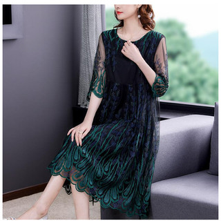 Đầm Thêu Sang Trọng Phong Cách Phương Tây Dự Tiệc VH92