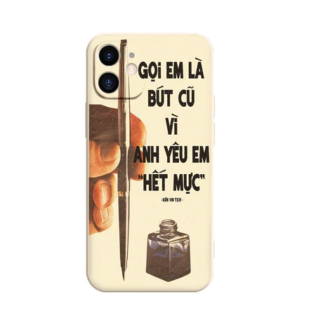Ốp lưng iphone mềm dẻo Gọi em là Bút cũ vì iPhone 14 13 12 11 Pro Max SE 2020 X XR XS 8 7 ip 6S 6 Plus e1545
