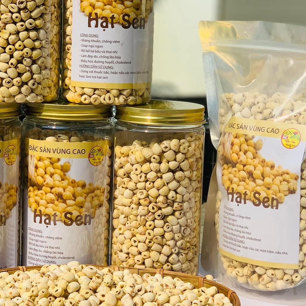 Hạt sen khô 500g thơm ngon bùi vị ngọt thanh