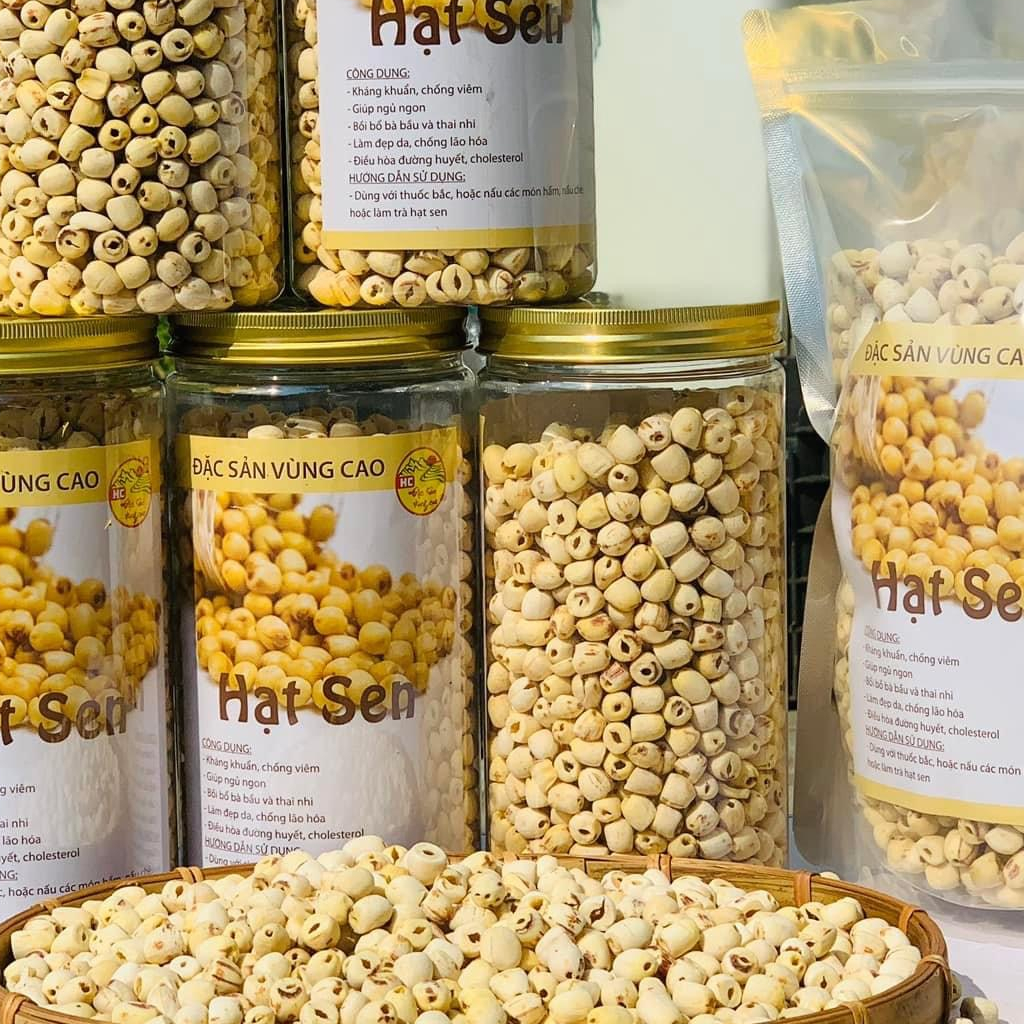 Hạt sen khô 500g thơm ngon bùi vị ngọt thanh