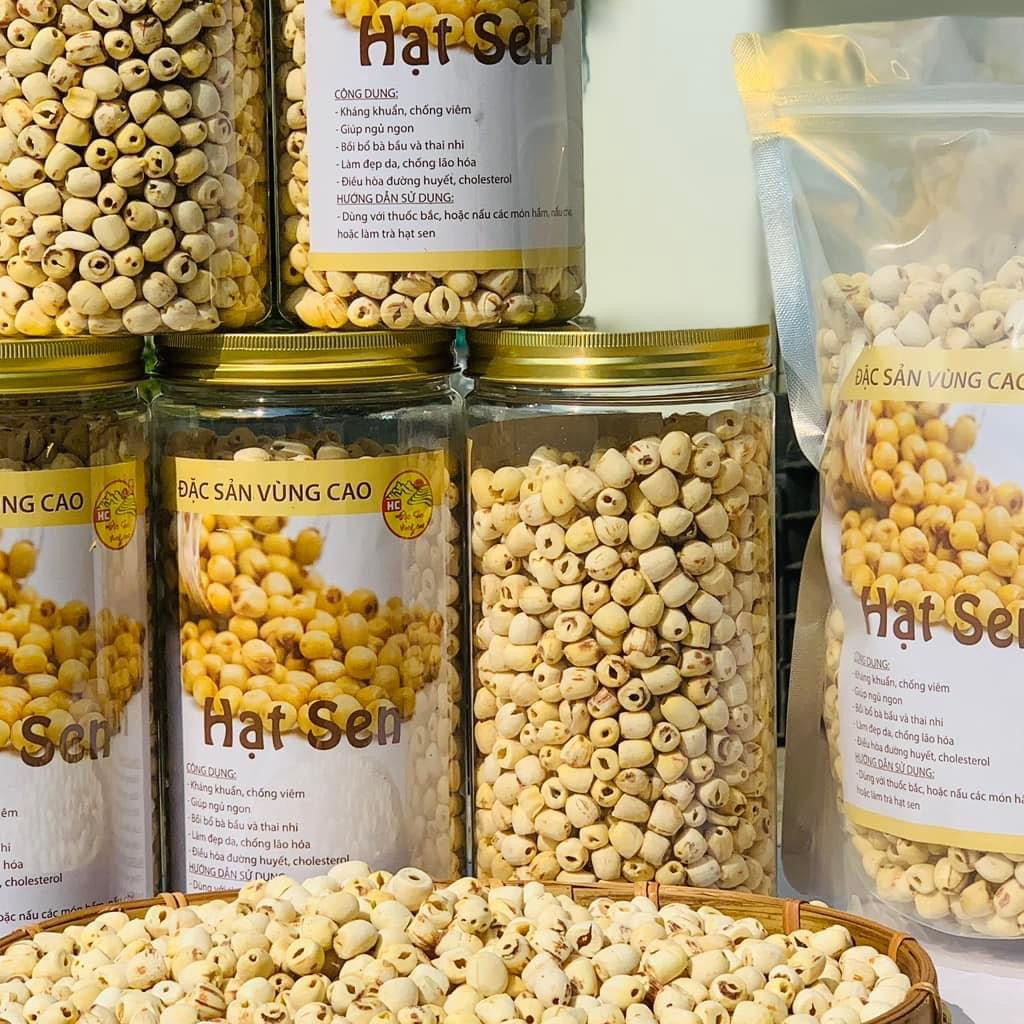 Hạt sen khô 500g thơm ngon bùi vị ngọt thanh