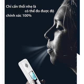 Máy Đo Nồng Độ Hơi Thở - Chính Xác Tuyệt Đối, Có Dây Sạc Tặng Kèm Tiện Lợi VERSION 2