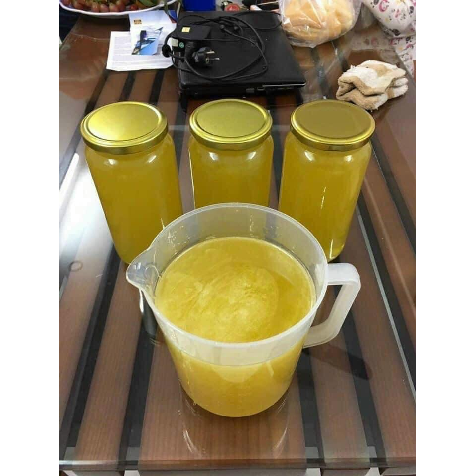 Mật ong bạc hà Hà Giang nguyên chất, mật ong hoa bạc hà dung tích 500ml, 1000ml