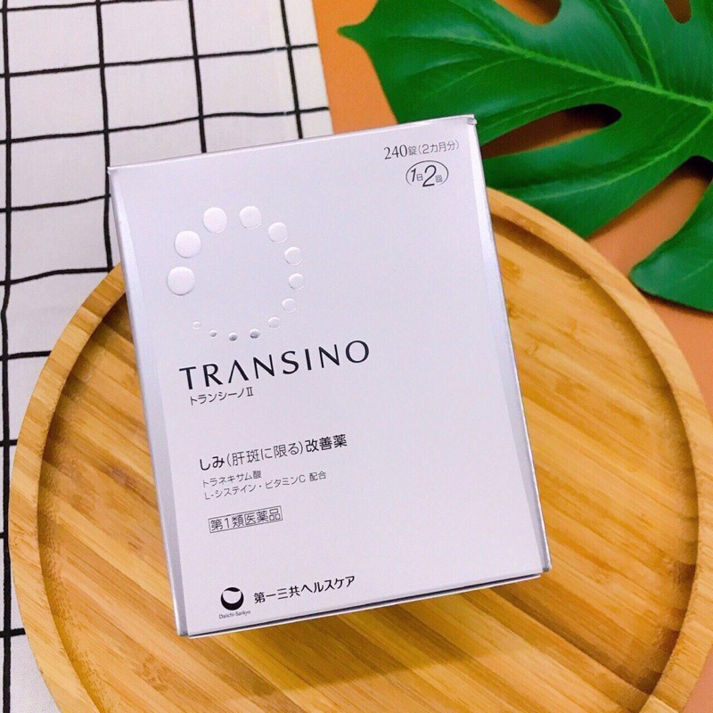 viên uống xoá nám transino 240 viên | Shopee Việt Nam