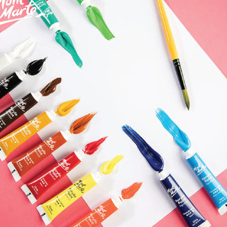 [Hỏa tốc HCM] Bộ Màu Acrylic Cao Cấp Mont Marte Signature 12/18/24 màu x 12ml