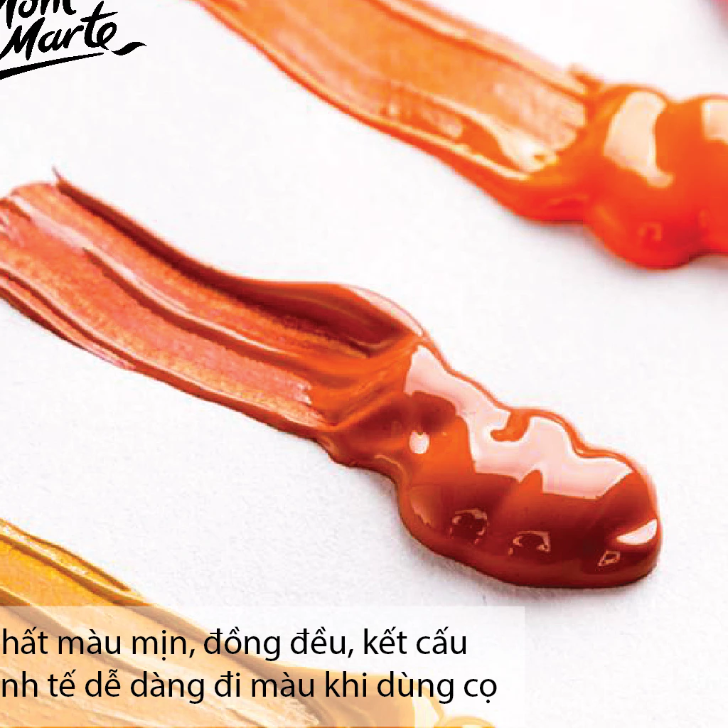 Bộ Màu Acrylic Cao Cấp Mont Marte Signature 12/18/24/36 Màu x Tuýp 12ml