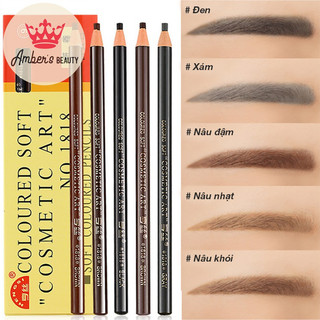 Chì xé kẻ chân mày Cosmetic Art Eyebrow Pencil, bút bóc trang điểm mắt phẩy sợi, đẹp tự nhiên.